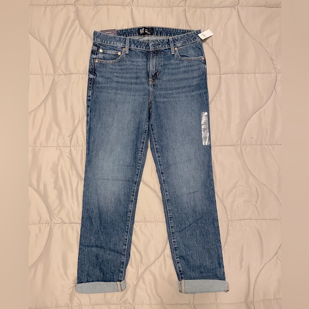 NWT GAP Slim Boyfriend jeans - size 8L